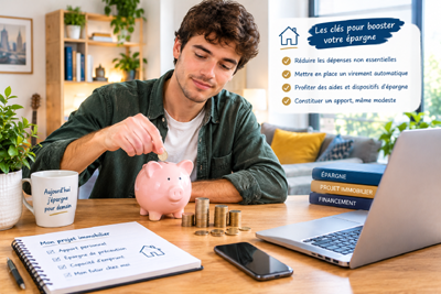 Épargne et documents financiers pour préparer un premier achat immobilier
